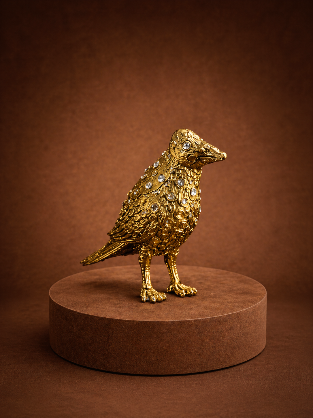 Golden Crystal Bird