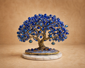 Blue Decorative Tree