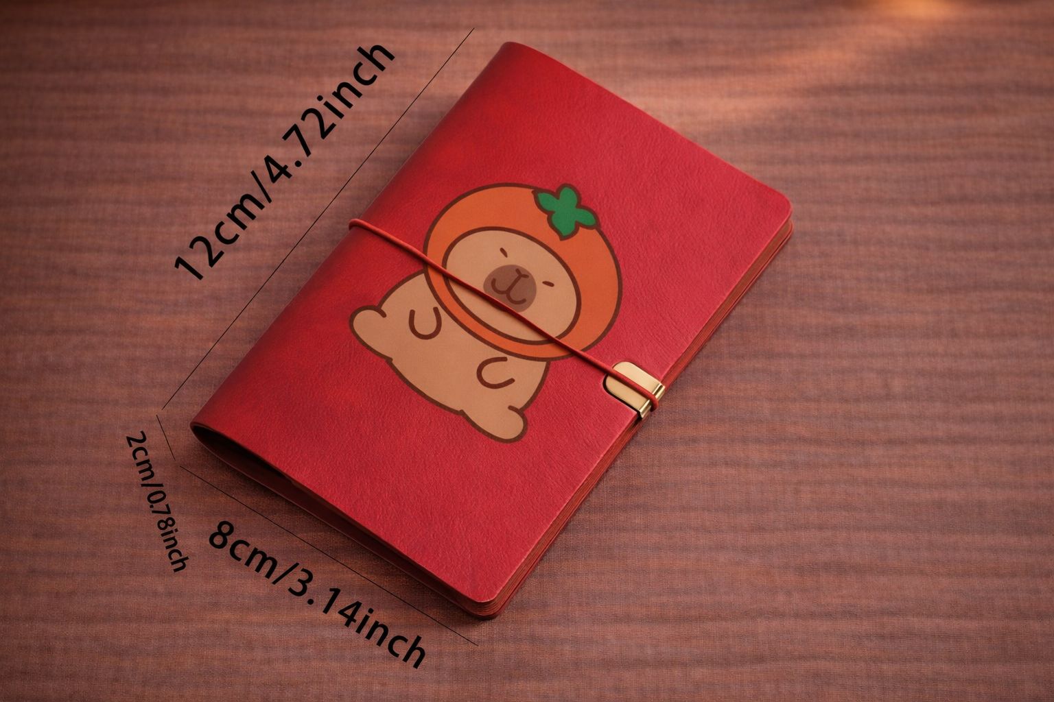 Cute Bear Leather Notebook