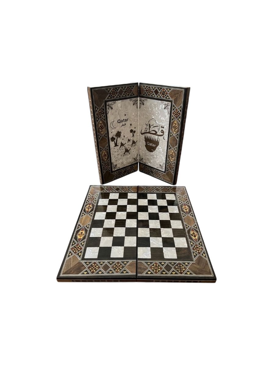 Handcrafted Qatari Chess