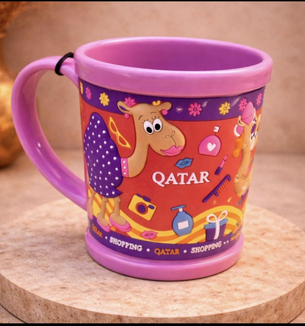 Qatar Shopping Camel Mug