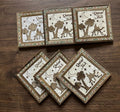 Handcrafted Qatar Coaster Set