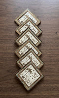 Handcrafted Qatar Souvenir Coasters