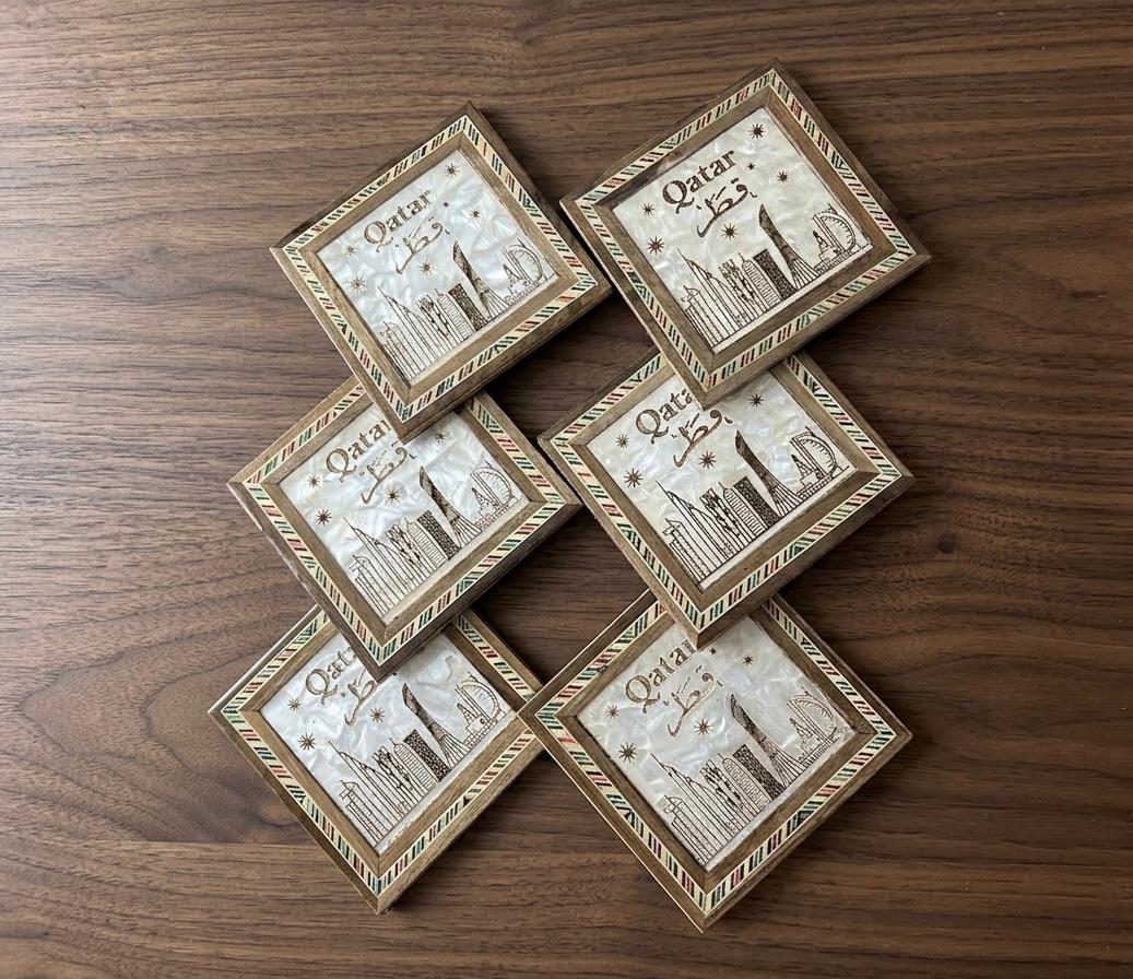 Qatar Souvenir Coasters