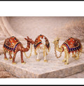 Traditional Camel with Chain Figurine