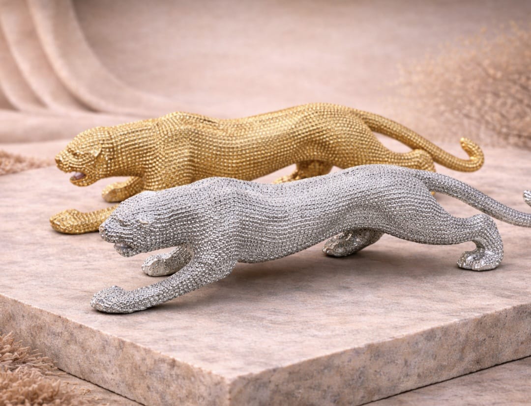 Decorative Leopard Figurine