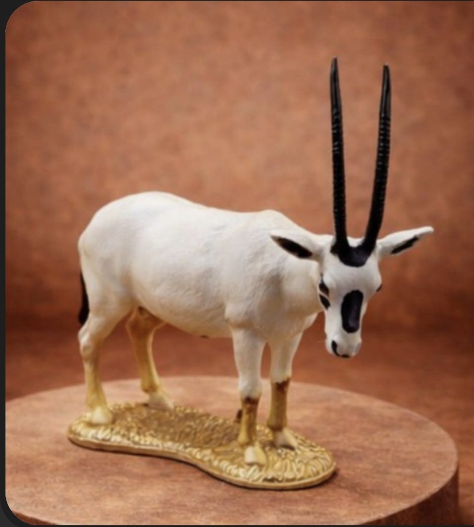 Arabian Oryx Figurine