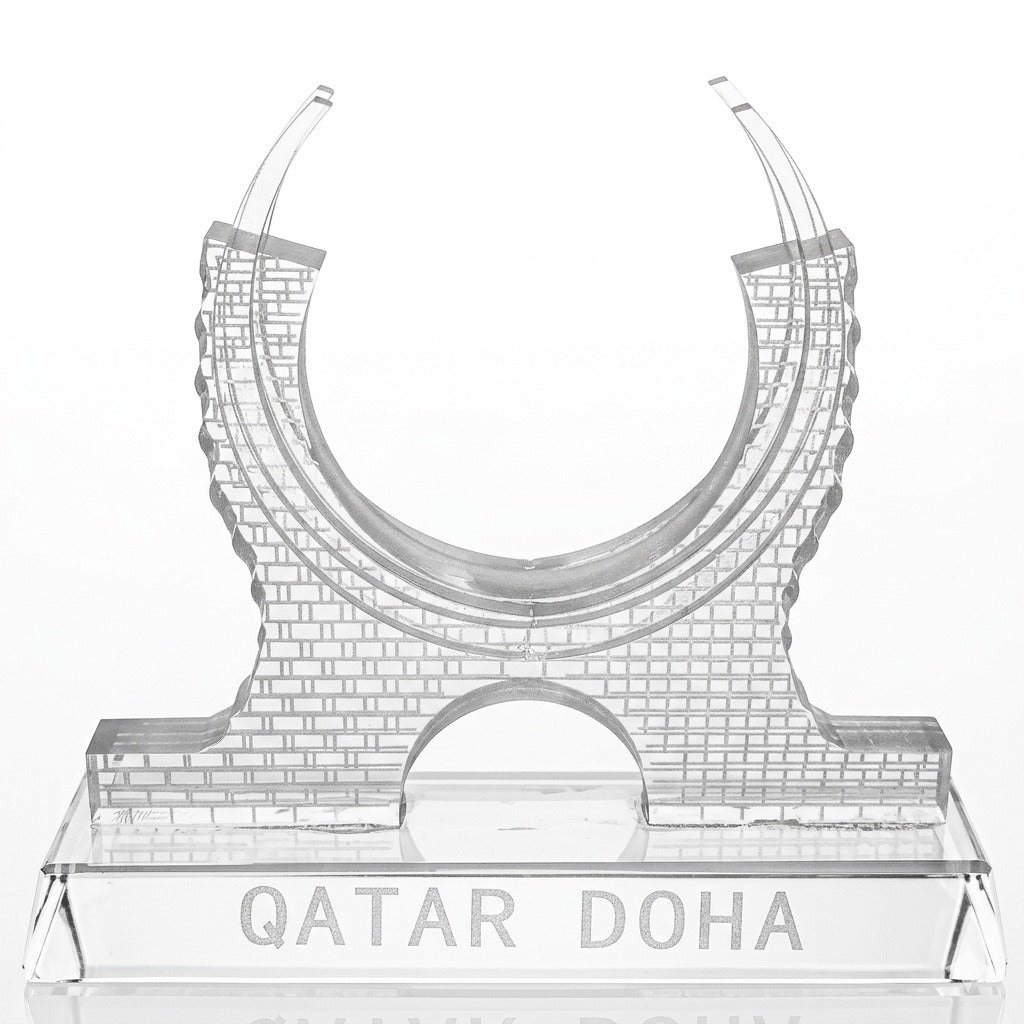 Qatar Crystal Landmark Sculpture