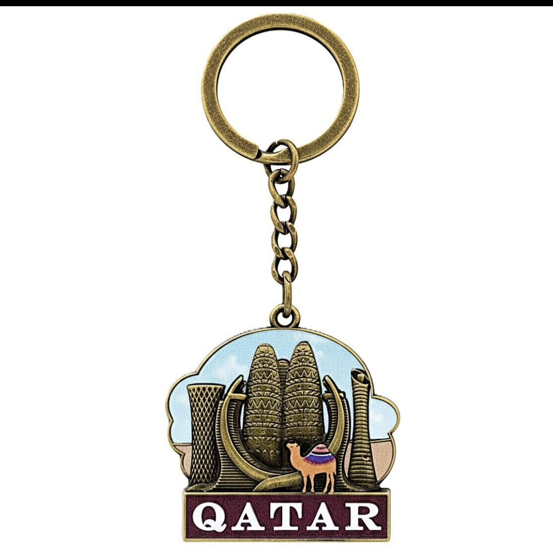 Qatar keychain