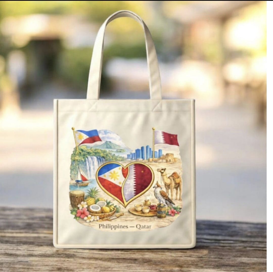 Philippines & Qatar Cultural Unity Tote