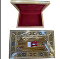 Qatar Flag Inlay Wooden Gift Box