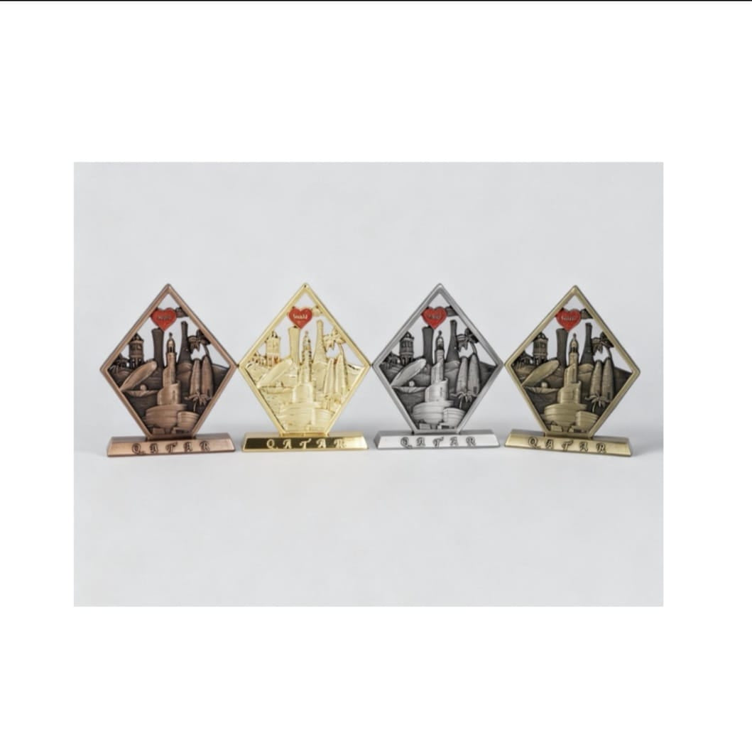 Qatar landmark Metal Stand
