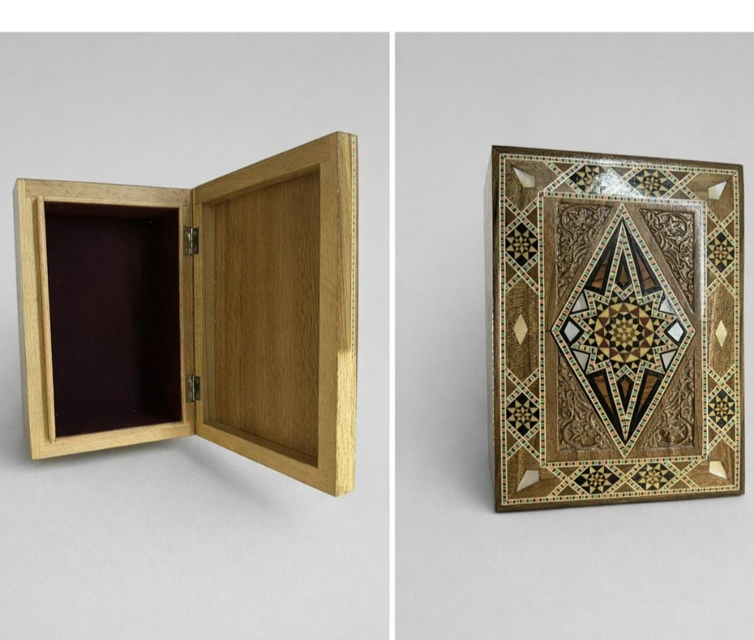 Classic Velvet Interior Wooden Box