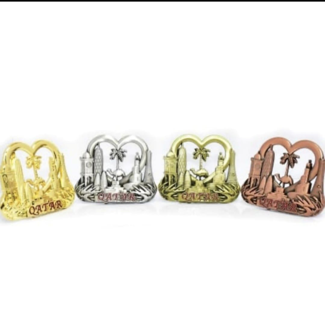 Qatar Heart Frame Landmark Souvenir