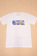 Qatar Typography Landmarks T-Shirt