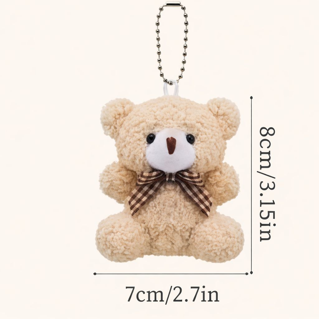Mini Teddy Bear Keychain