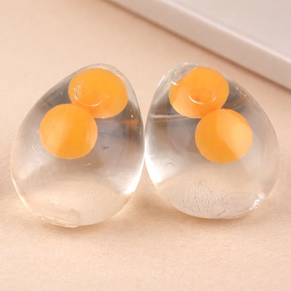 Realistic Squishy Egg Toy