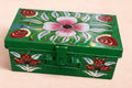 Floral Metal Storage Box –