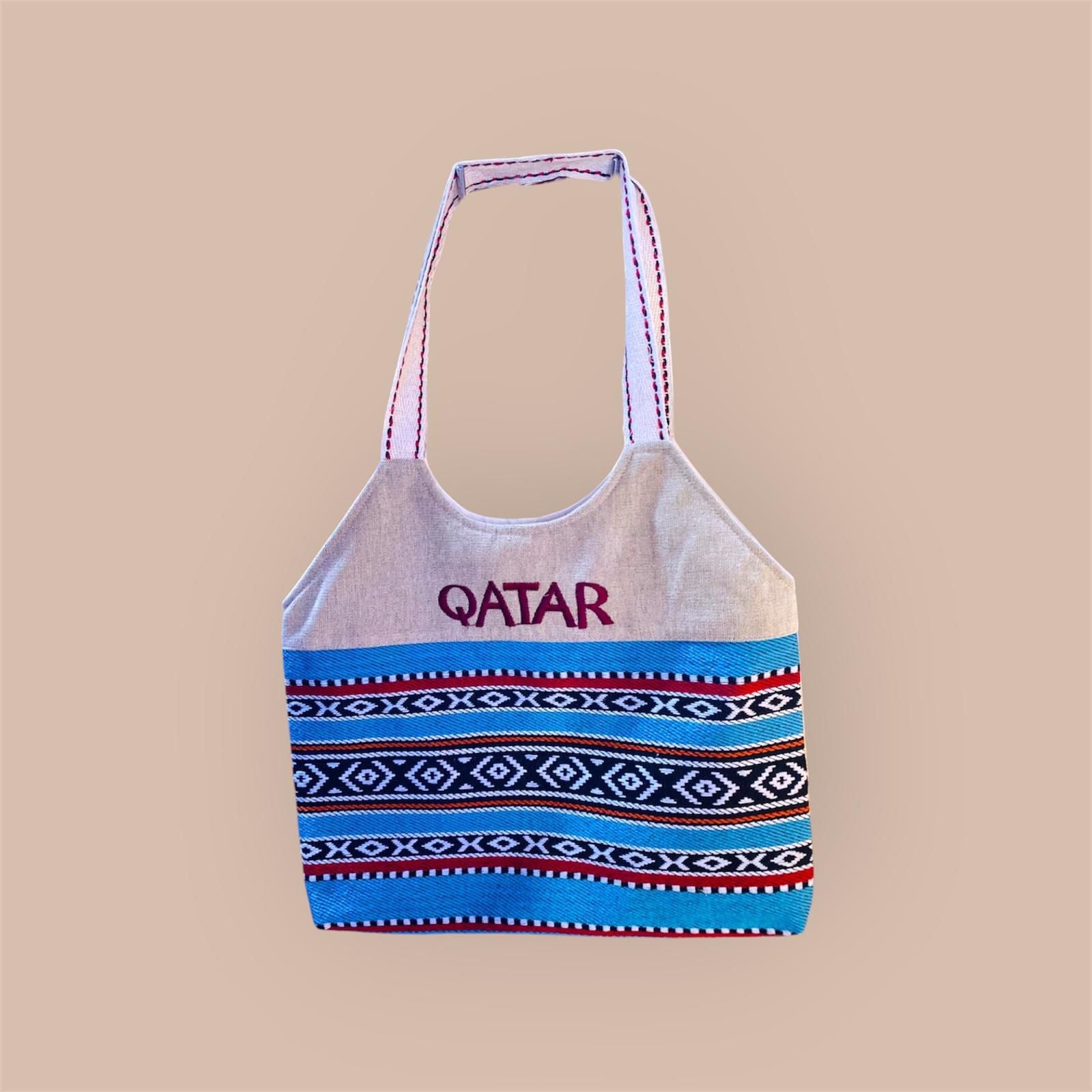 Qatar Blue Heritage Tote