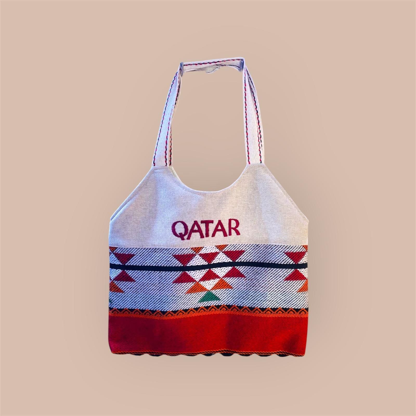 Qatar Tribal Pattern Tote