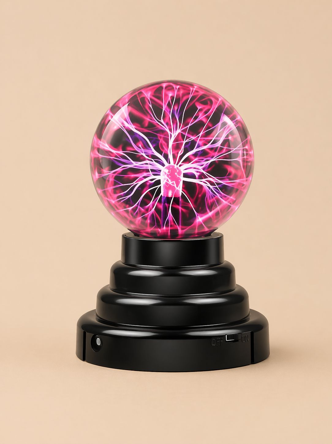 Touch Control Plasma Lightning Ball Lamp – USB Electric Magic Light (1 Piece)