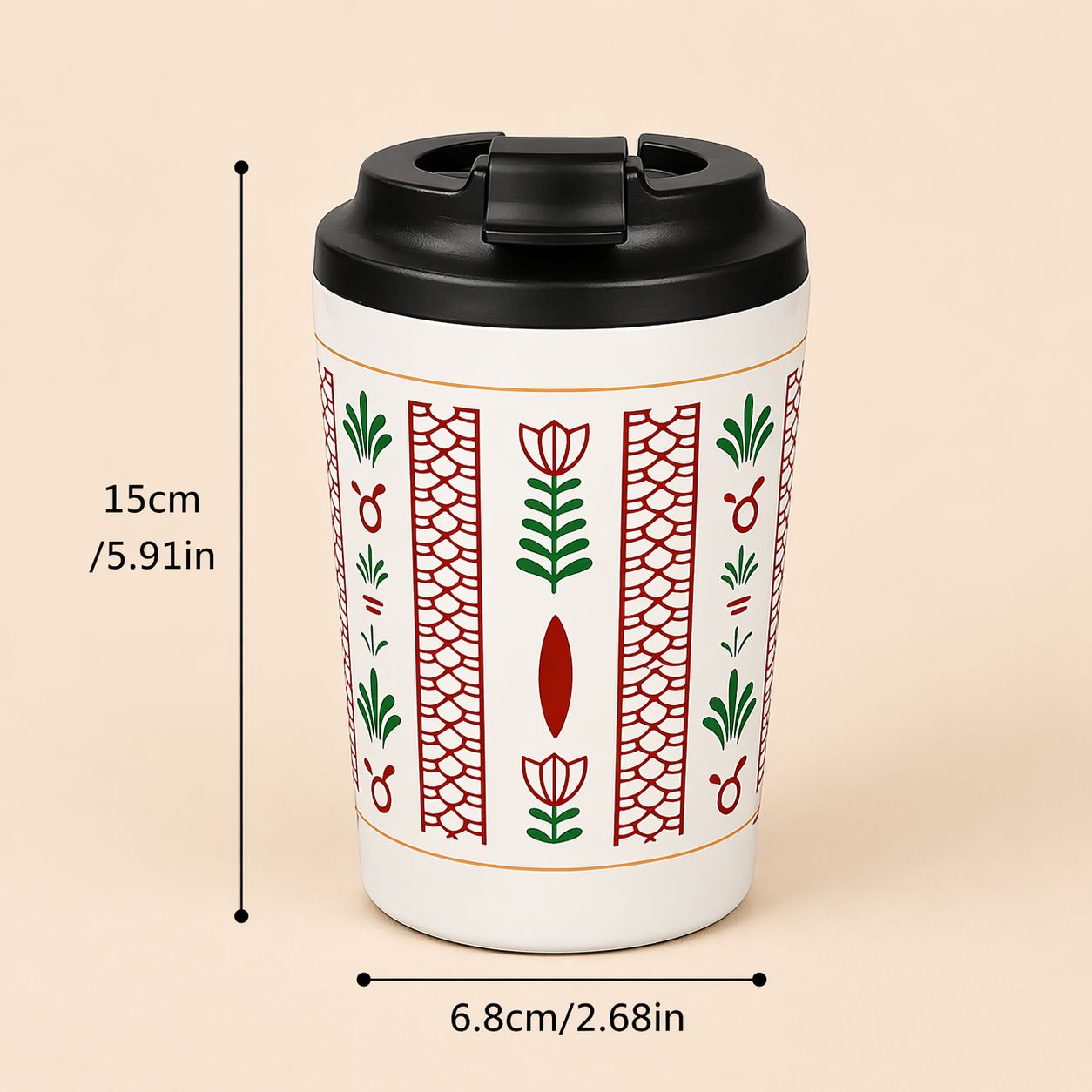 Insulated Travel Mug – Hot & Cold Beverage Cup