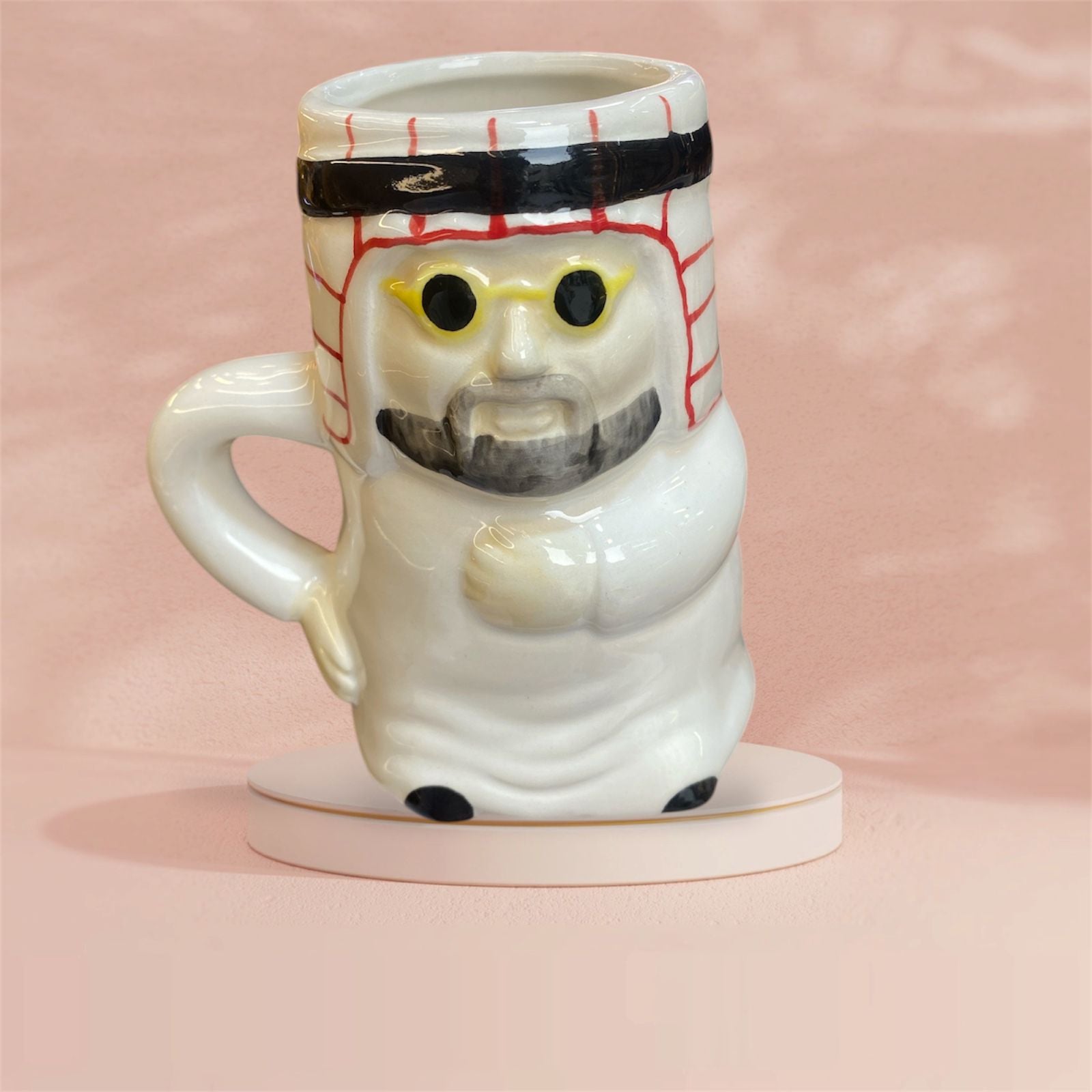 Man Character Ceramic Mug