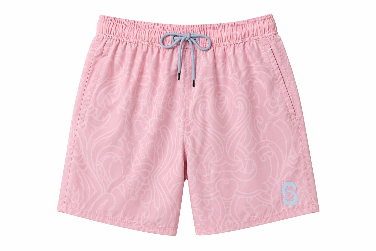 Pink Pattern Shorts