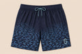 Navy Pattern Shorts