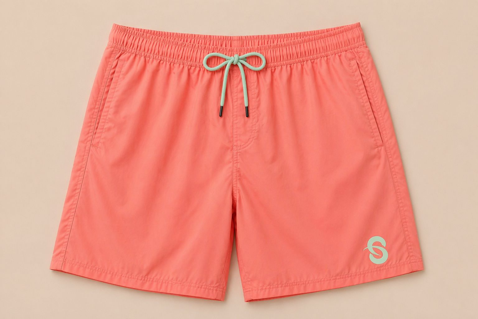 Coral Breeze Swim Shorts
