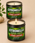 Super Fresh Citronella Long-Lasting Candle