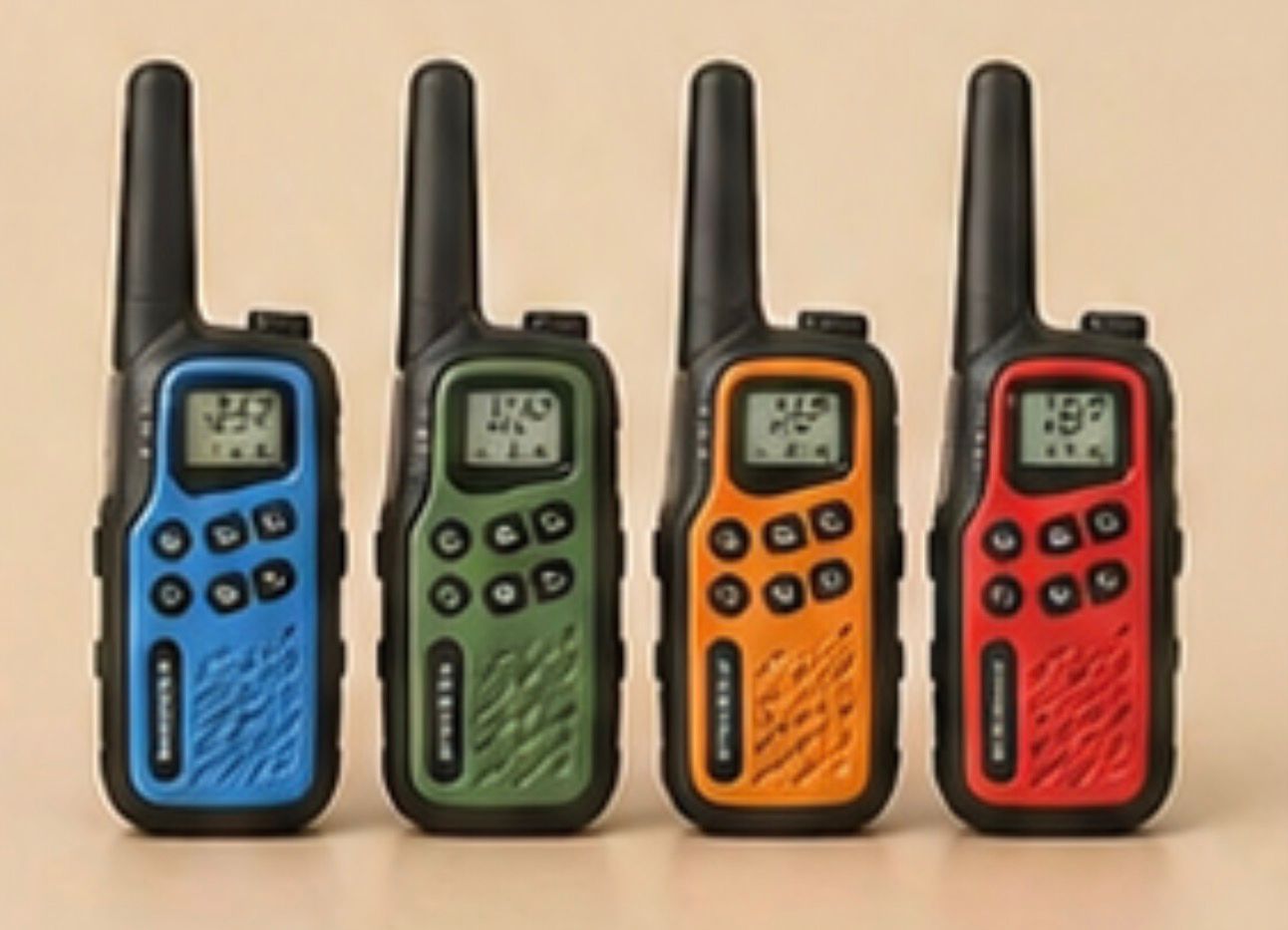 Portable Two-Way Radio Walkie Talkie Set