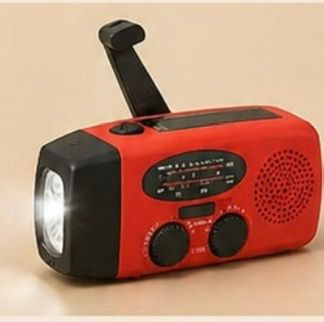 Emergency Hand Crank Radio with Flashlight