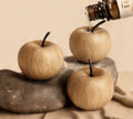 Wooden Apple Aroma Diffuser Set