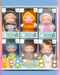 Cute Sleeping Baby Doll – Animal Costume Mini Figure (Random Design)