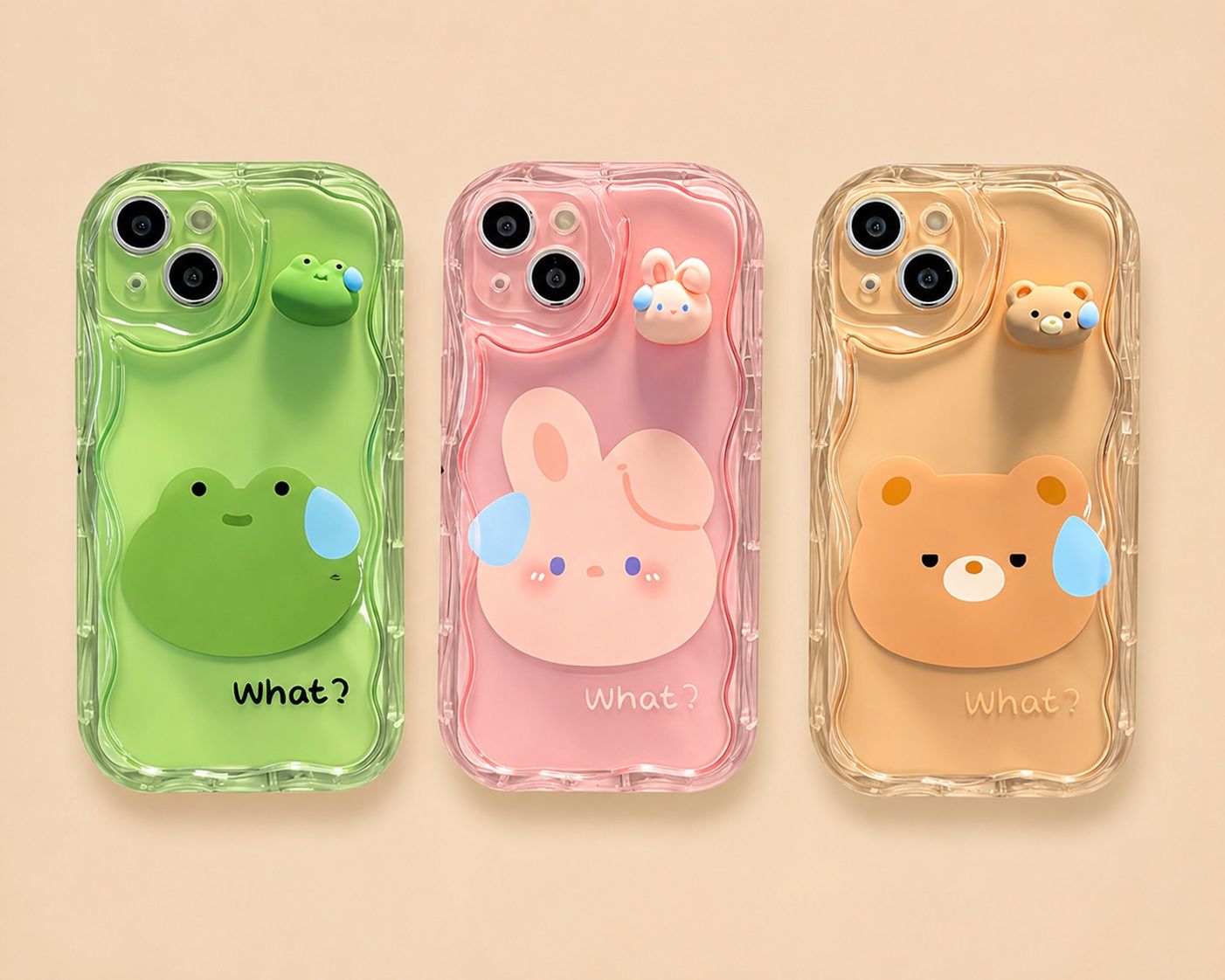 Cute 3D Cartoon Phone Case