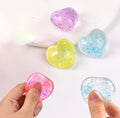 Glitter Heart Stress Toys