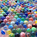 100PCS Colorful Glass Marbles Set for Kids