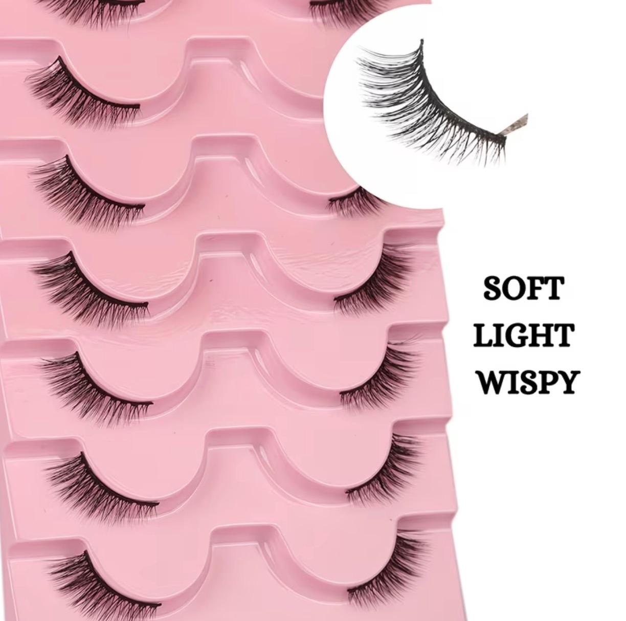Soft Wispy False Eyelashes