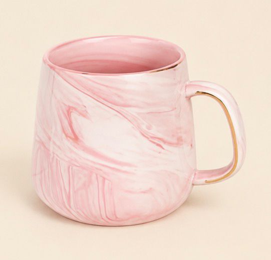 Pink Marble Mug