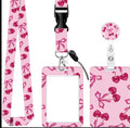 Cherry Pink Lanyard Set