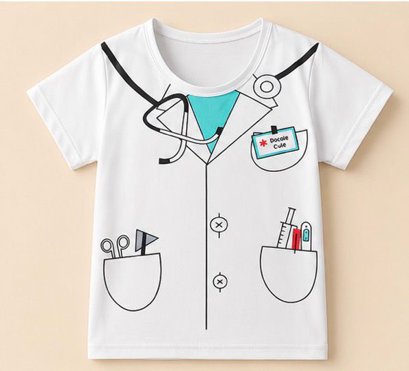 Doctor Printed Kids T-Shirt