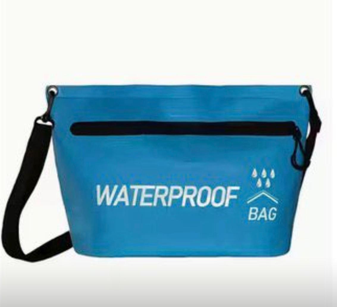 Waterproof Crossbody Bag – Blue