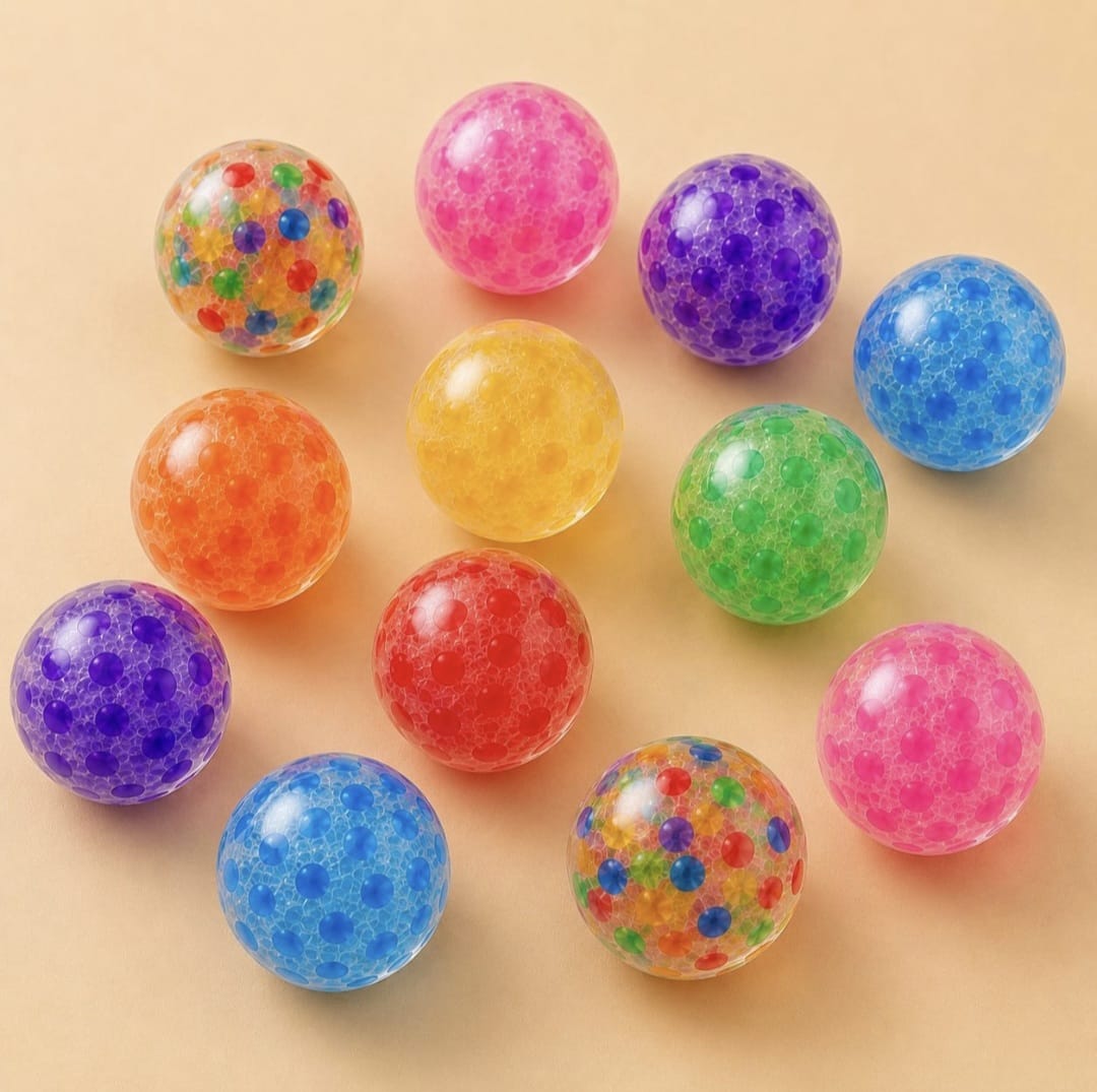 Jelly Squish Ball Set – 12 Pieces