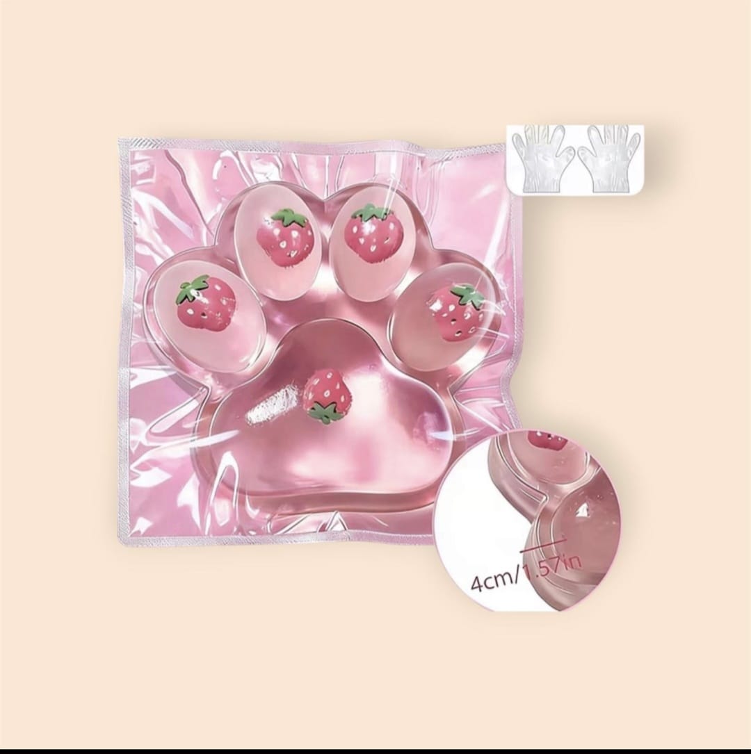 Strawberry Paw Jelly Squishy