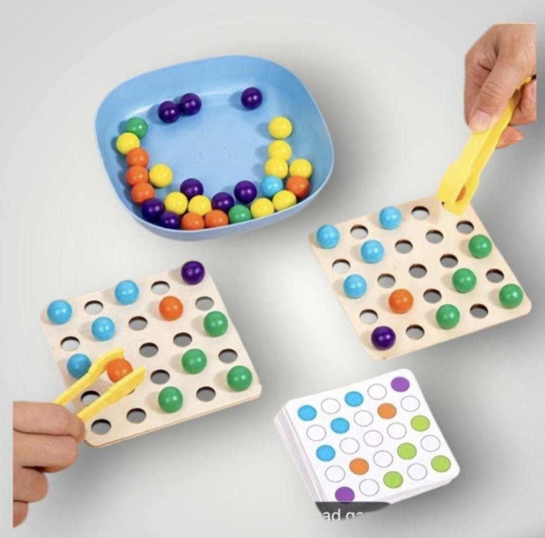 Kids Color Matching & Sorting Learning Game Set