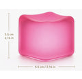 One random Soft Squishy Flat Cube Stress Toy – Squeeze Sensory Toy (5.5 cm)
