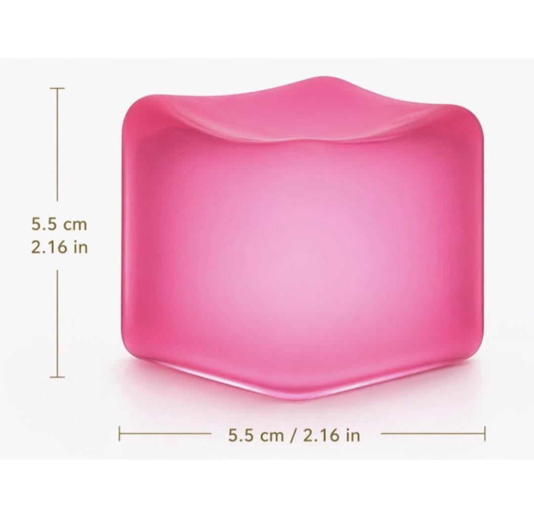 One random Soft Squishy Flat Cube Stress Toy – Squeeze Sensory Toy (5.5 cm)