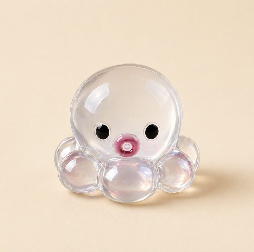 Cute Mini Octopus Squishy Toy Soft Jelly Stress Relief