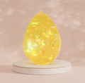 Golden Squishy Glitter Egg 4.5 cm